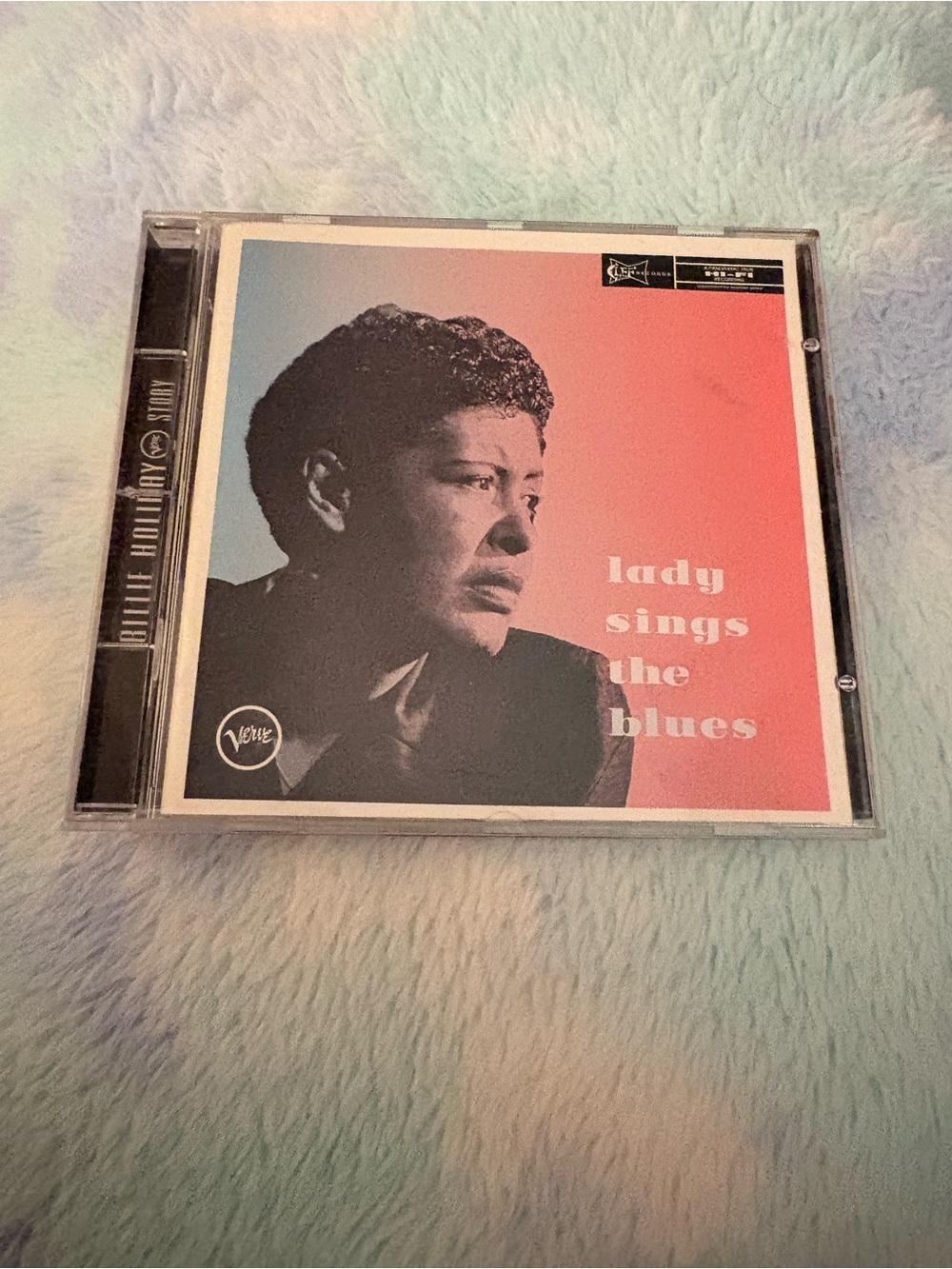 Lady Sings the Blues CD — Pink and Blue Cover